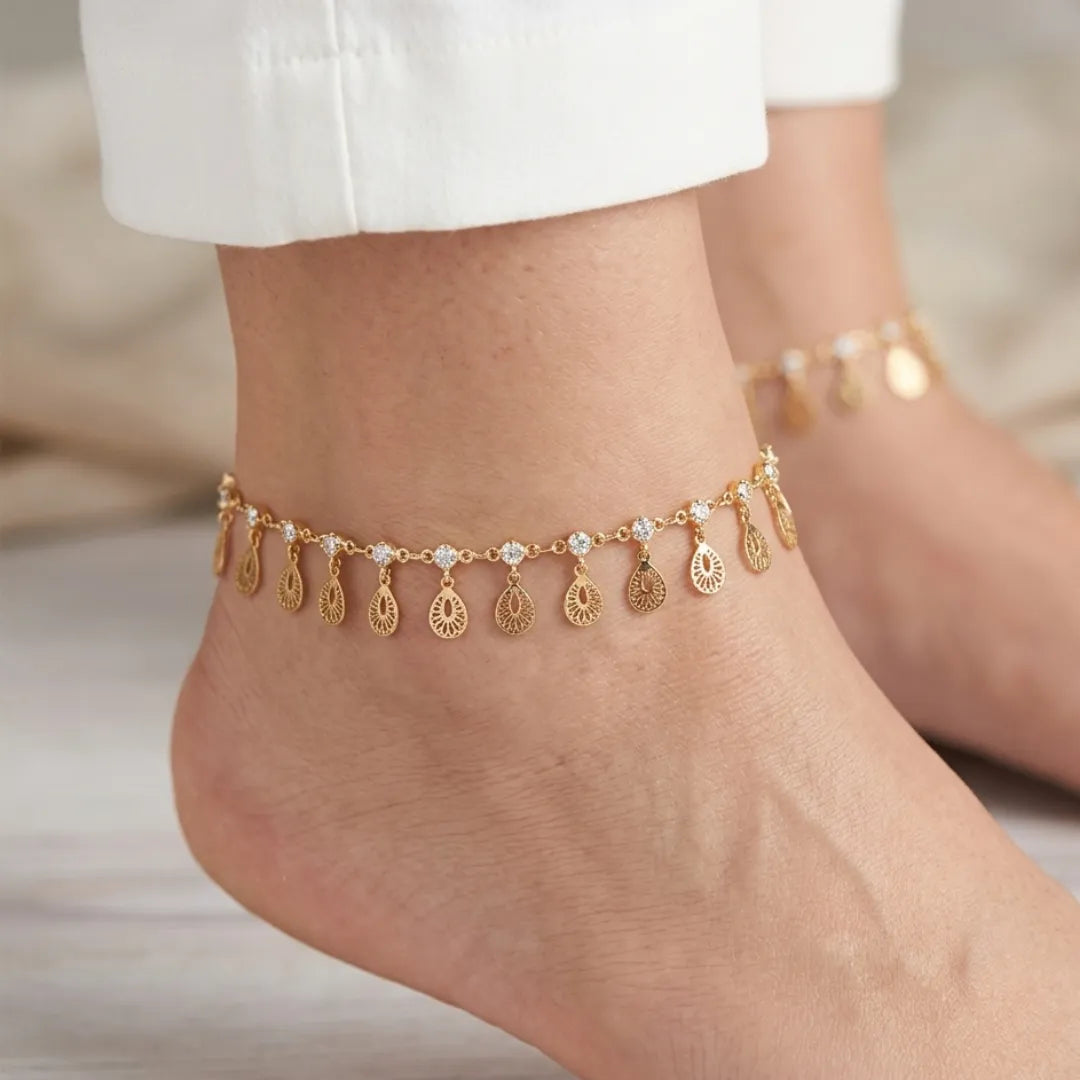 Luxury Anklets (Payal) for Women | One Carat Jewelry Pakistan