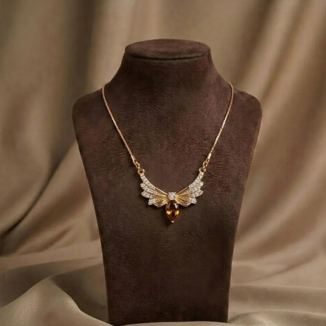 Crystal pendant necklace stylish gift jewelry One Carat Jewelry